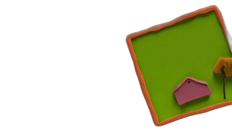 furniture, 3d render, green, earth tones transparent PNG cut-out