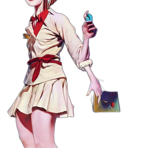 staff, dress, weapon, jacket transparent PNG cut-out