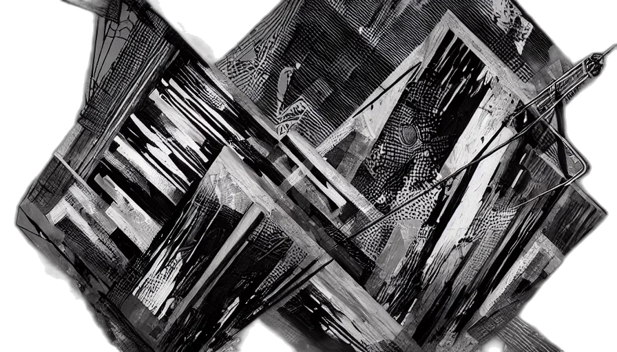 furniture, outer space, monochrome, grunge transparent PNG cut-out