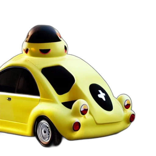car, robot, 3d render, concept art transparent PNG cut-out