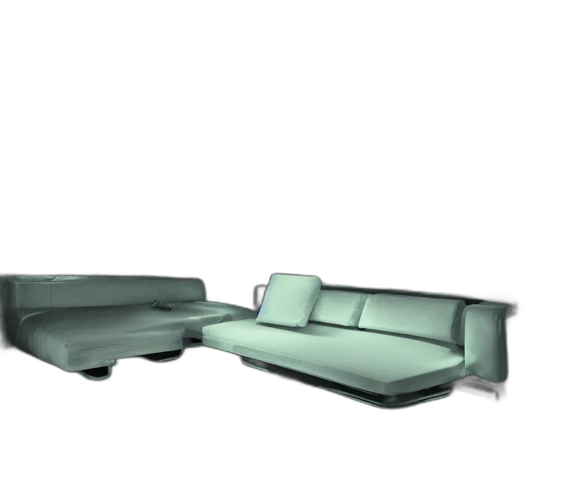 furniture, weapon, shoes, 3d render transparent PNG cut-out