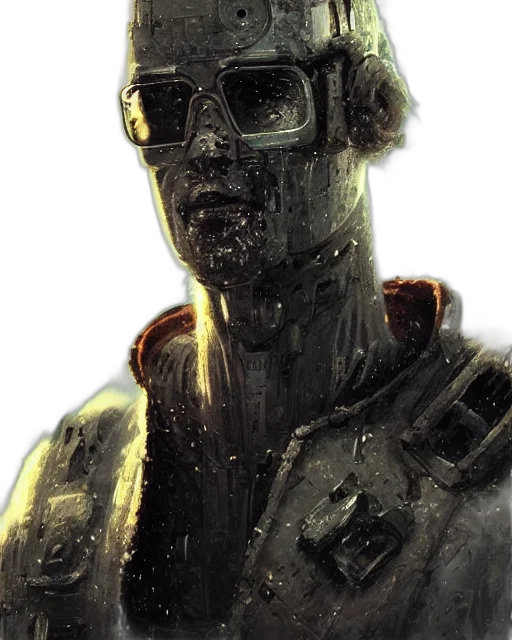 robot, mask, face, staff transparent PNG cut-out