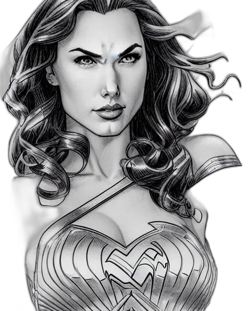 comic book art, fantasy art, pencil sketch, cartoon transparent PNG cut-out