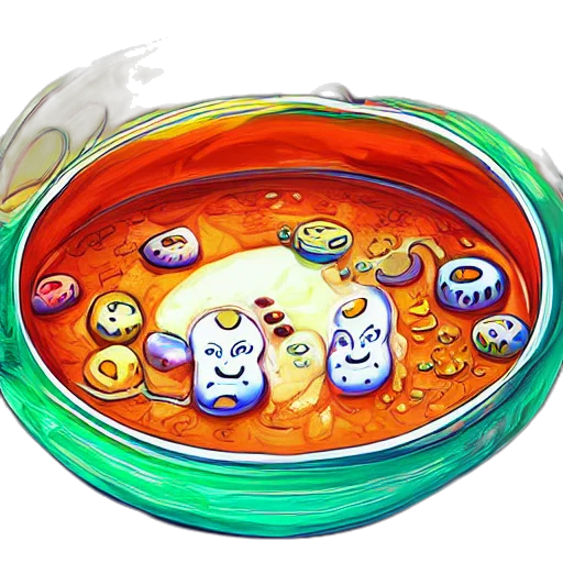 food, jewelry, mask, concept art transparent PNG cut-out