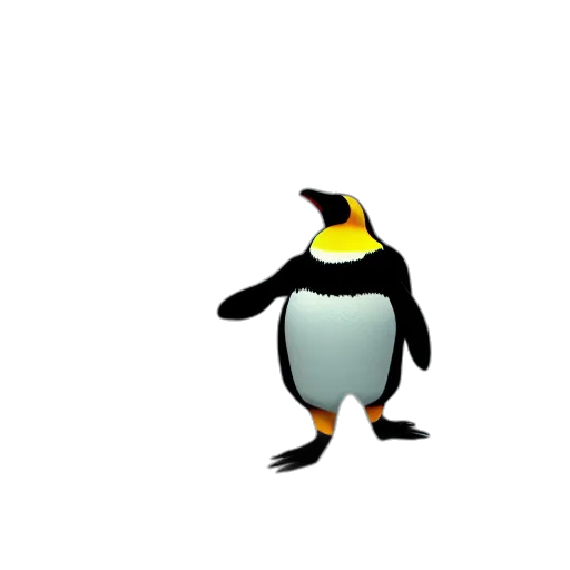 animal, creature, staff, 3d render transparent PNG cut-out