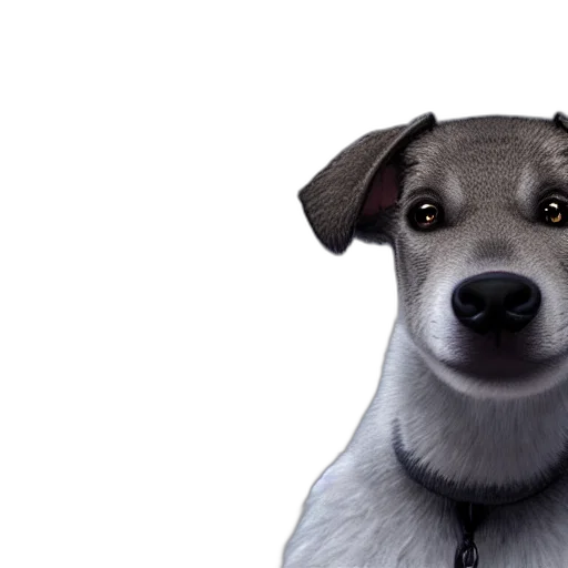 animal, face, staff, photorealistic transparent PNG cut-out