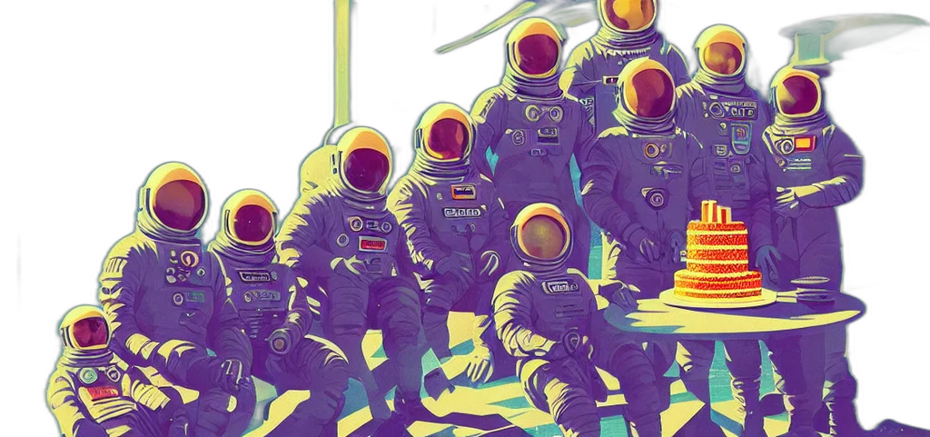 concept art, comic book art, pixel art, cyberpunk transparent PNG cut-out