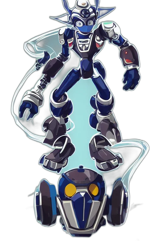 robot, weapon, concept art, 3d render transparent PNG cut-out