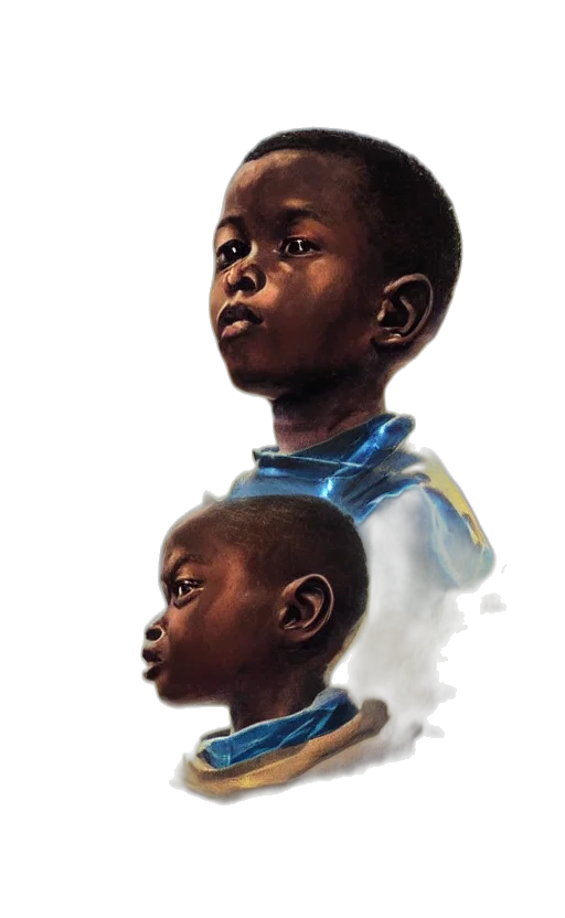face, photorealistic, concept art, watercolor transparent PNG cut-out