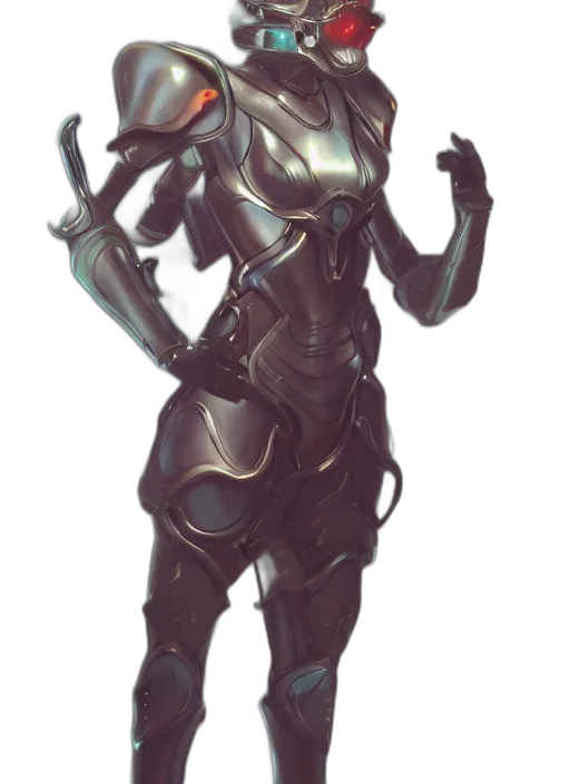 robot, concept art, fantasy art, cyberpunk transparent PNG cut-out