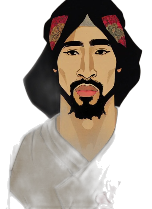 face, photorealistic, cartoon, fantasy art transparent PNG cut-out