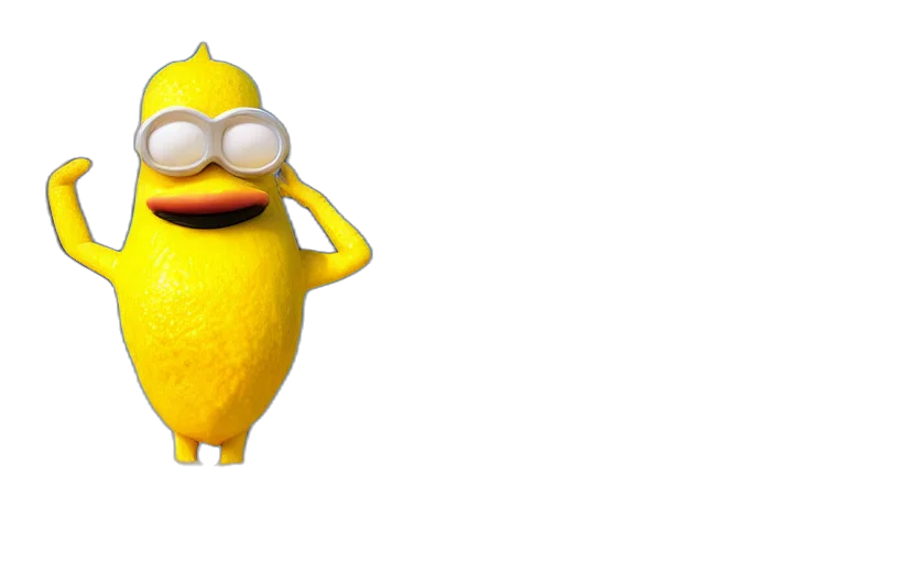 animal, creature, staff, 3d render transparent PNG cut-out