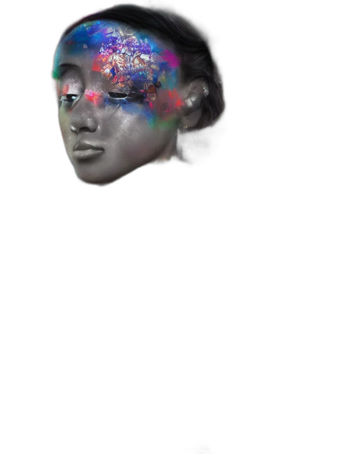 face, mask, crown, hat transparent PNG cut-out