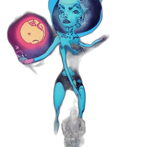 robot, staff, mask, concept art transparent PNG cut-out
