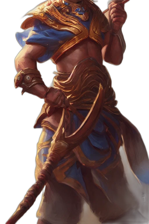 sword, staff, weapon, fantasy art transparent PNG cut-out
