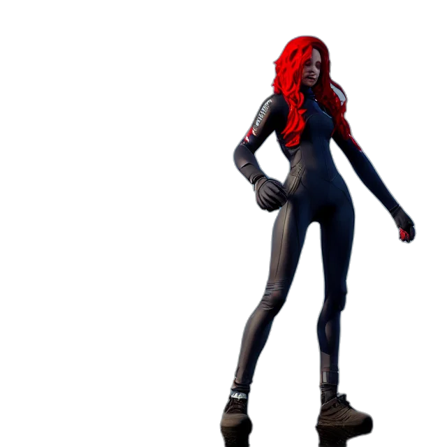 jacket, creature, mask, hair transparent PNG cut-out