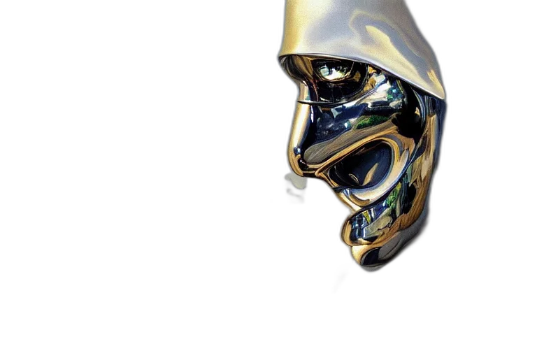 mask, robot, face, jewelry transparent PNG cut-out