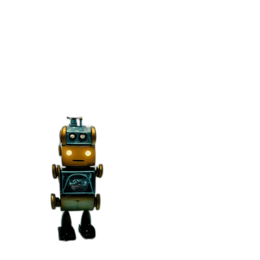 robot, staff, creature, animal transparent PNG cut-out