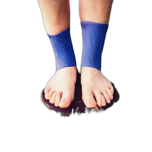 shoes, 3d render, photorealistic, blue transparent PNG cut-out