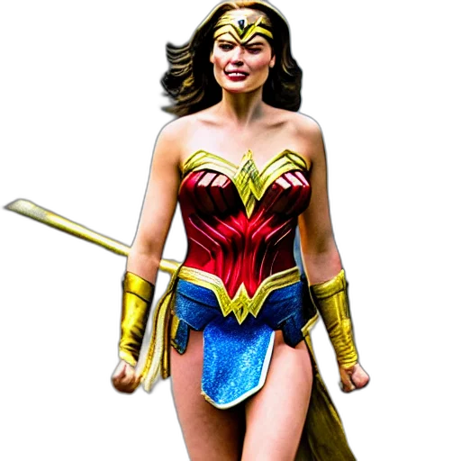 comic book art, concept art, margot, robbie transparent PNG cut-out