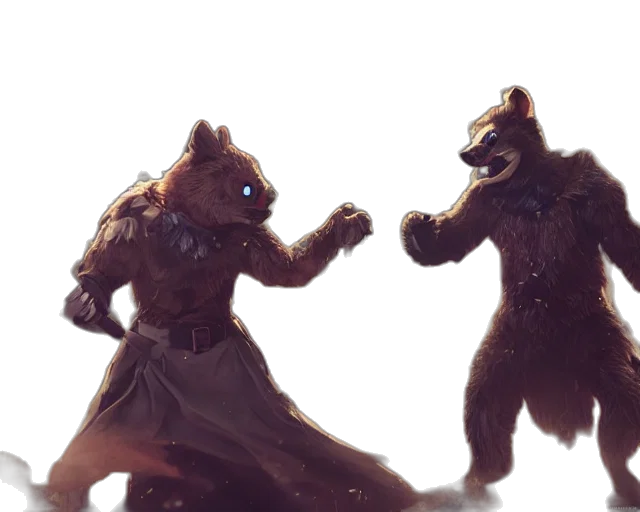 concept art, fantasy art, comic book art, 3d render transparent PNG cut-out
