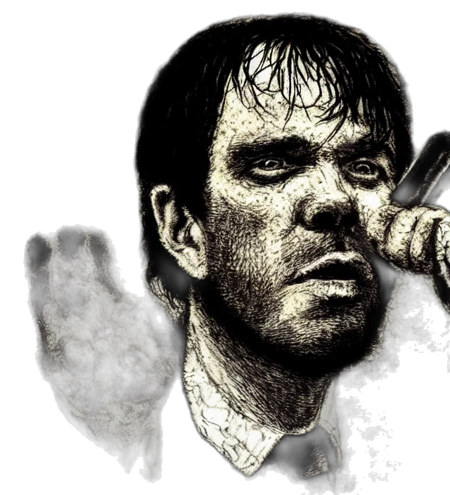 photorealistic, comic book art, concept art, pencil sketch transparent PNG cut-out
