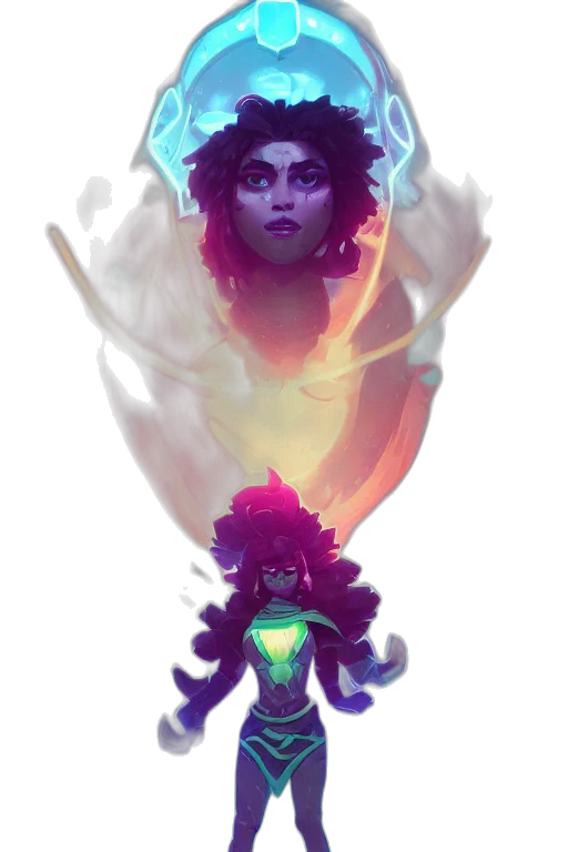 concept art, fantasy art, pixel art, comic book art transparent PNG cut-out