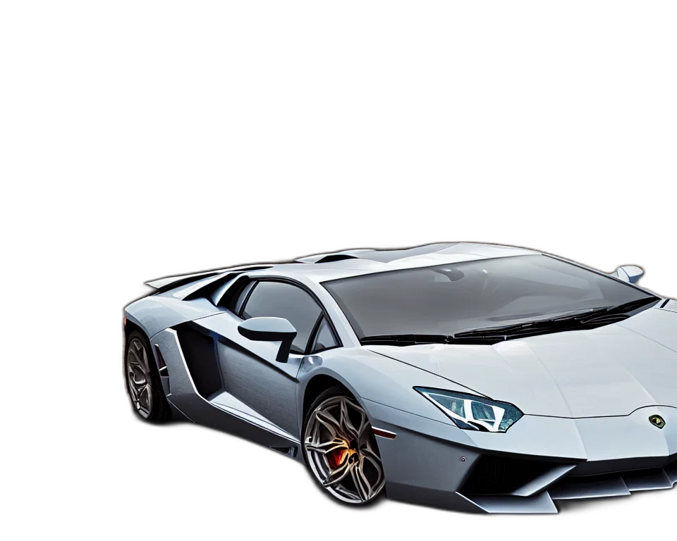 car, weapon, 3d render, photorealistic transparent PNG cut-out