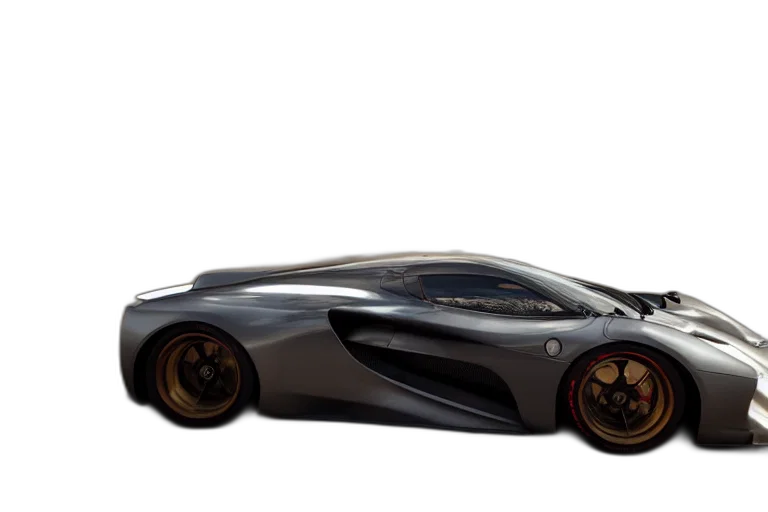 car, 3d render, photorealistic, concept art transparent PNG cut-out