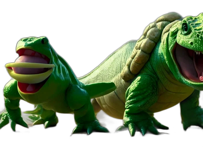 animal, dragon, creature, 3d render transparent PNG cut-out