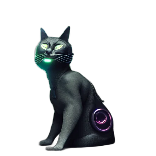 staff, animal, creature, robot transparent PNG cut-out