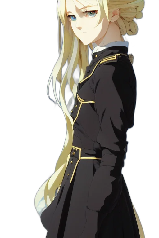 staff, dress, jacket, crown transparent PNG cut-out
