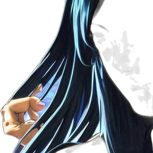 hair, mask, dress, weapon transparent PNG cut-out