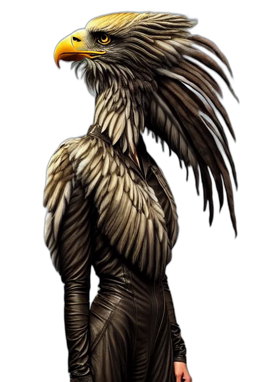 creature, animal, dragon, staff transparent PNG cut-out