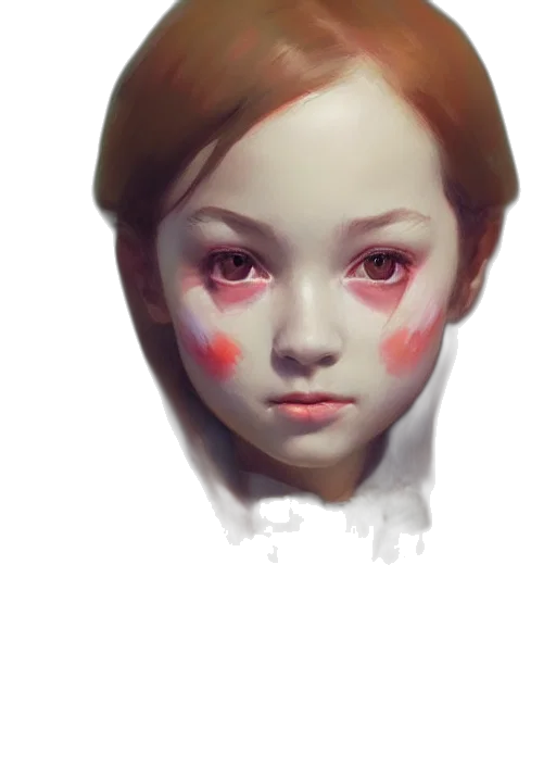 face, mask, robot, creature transparent PNG cut-out