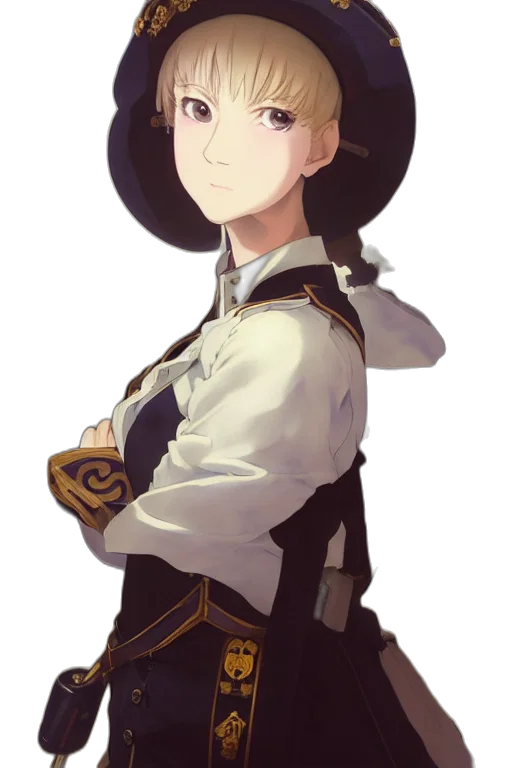 hat, staff, crown, jacket transparent PNG cut-out