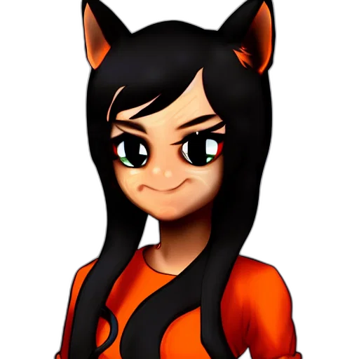 staff, cartoon, anime, pixel art transparent PNG cut-out