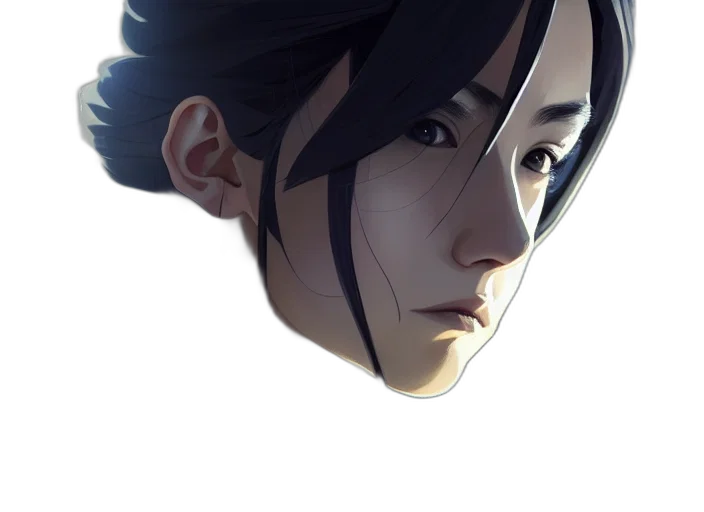 face, mask, crown, staff transparent PNG cut-out