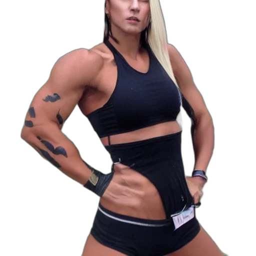 photorealistic, concept art, 3d render, female transparent PNG cut-out