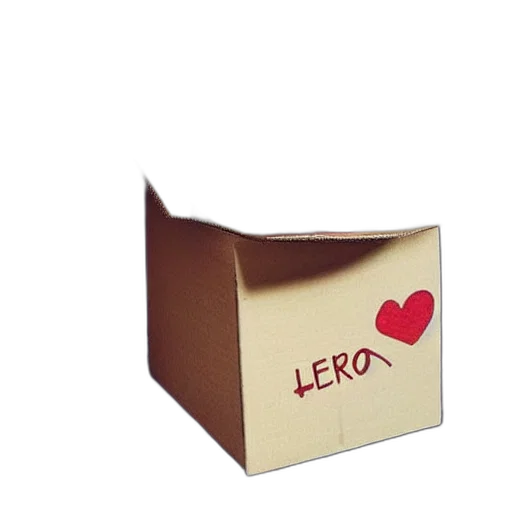 shoes, food, 3d render, cardboard transparent PNG cut-out