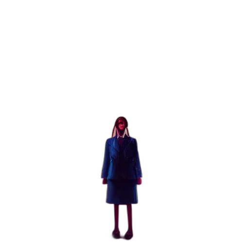 jacket, dress, umbrella, creature transparent PNG cut-out