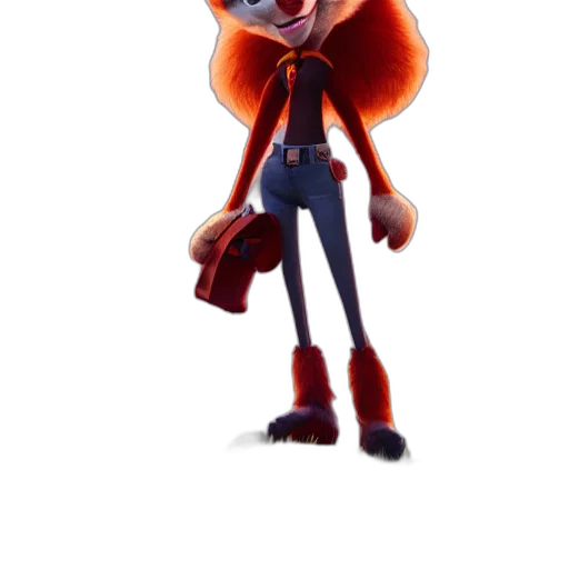 staff, jacket, creature, crown transparent PNG cut-out