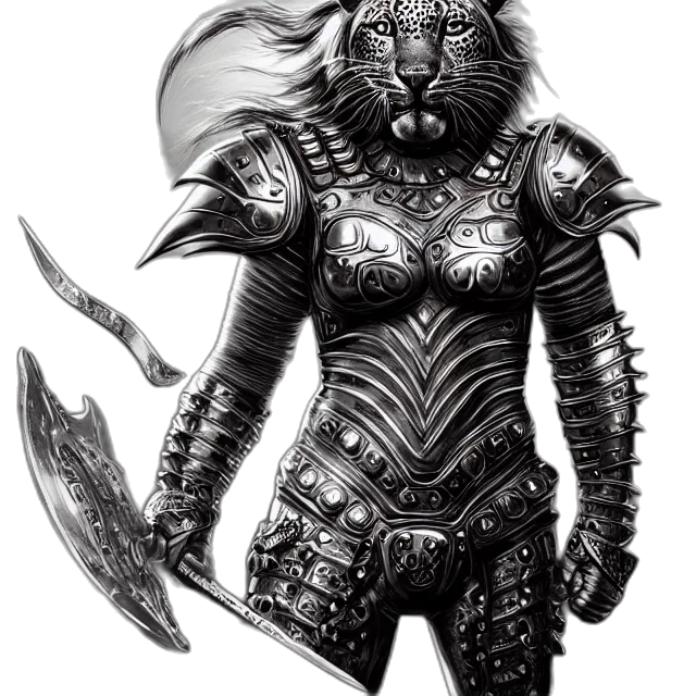 mask, sword, staff, animal transparent PNG cut-out