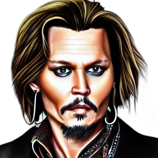 face, photorealistic, cartoon, fantasy art transparent PNG cut-out
