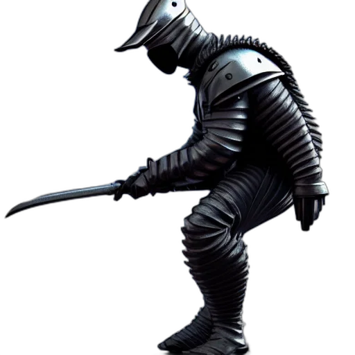robot, staff, creature, weapon transparent PNG cut-out