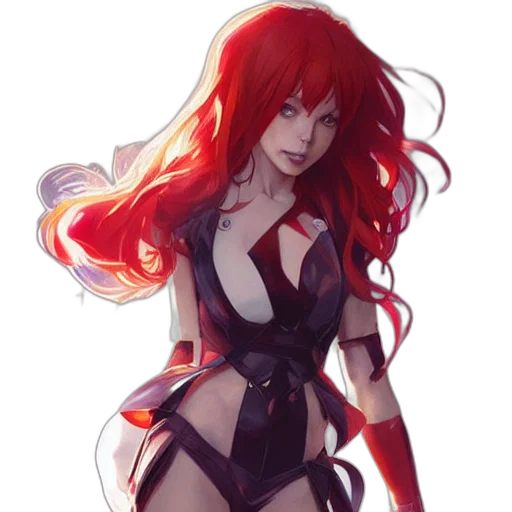 dress, concept art, fantasy art, comic book art transparent PNG cut-out