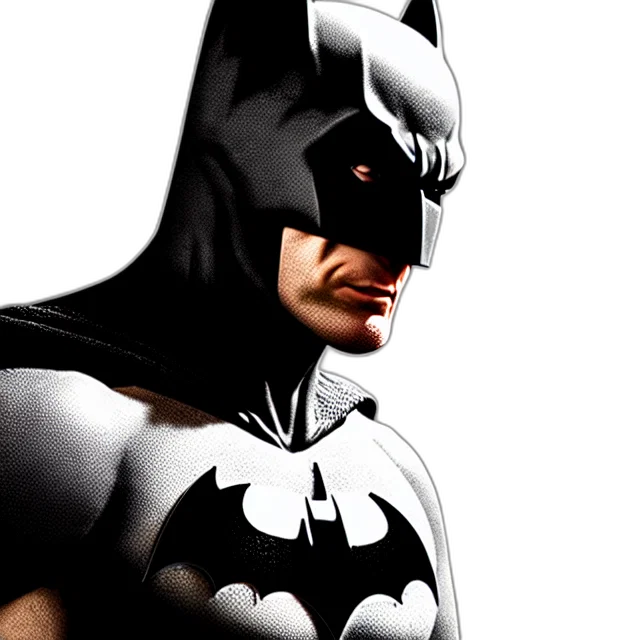 mask, comic book art, 3d render, photorealistic transparent PNG cut-out