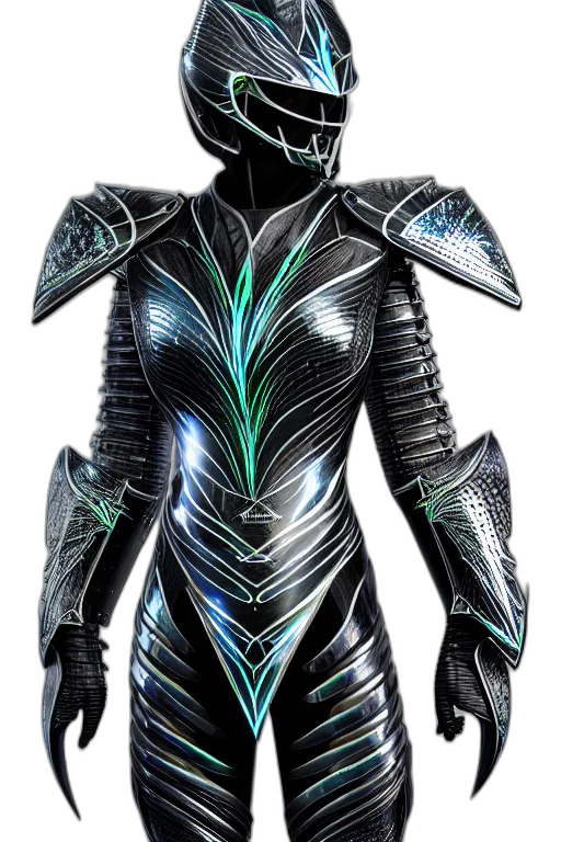 robot, concept art, cyberpunk, 3d render transparent PNG cut-out