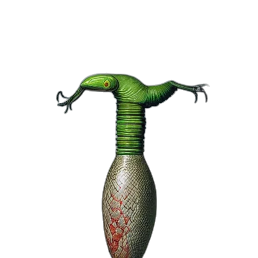 bottle, staff, dress, jewelry transparent PNG cut-out