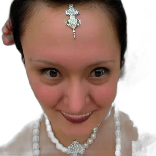 jewelry, crown, face, staff transparent PNG cut-out